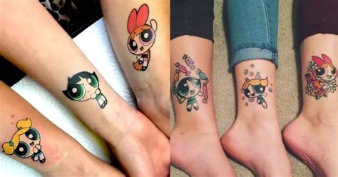 Tatuajes de las Chicas Superpoderosas significado